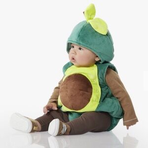 Pottery barn kids, avocado costume - size 6-12 months